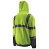 Lift Safety LIFT VizPro Hoodie HiVizBlack AVH-17HVKL